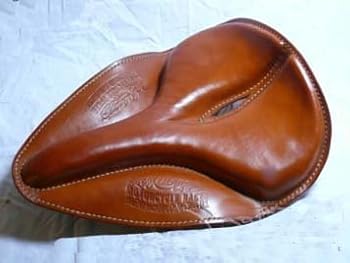 Motorcycle Dark Brown Solo Seat