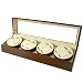 NEW Watch Winder For 8 Automatic Watch Built in IC Program AC Operation Cherry Finish Gift Box