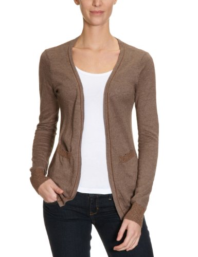 VERO MODA Damen Strickjacke 10070492, Gr. 42 (XL), Beige (HEMP SAND) Preisvergleich