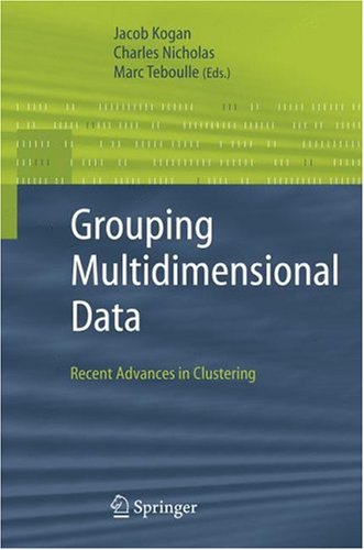 Grouping Multidimensional Data: Recent Advances in Clustering On Sale