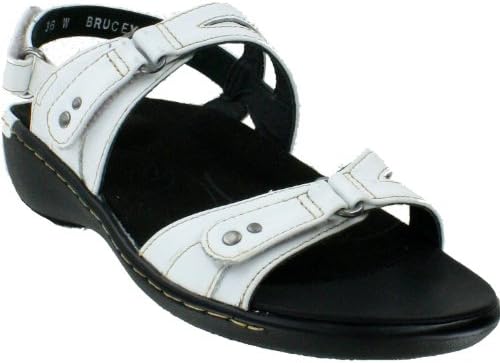 Ziera Women's Banner White Leather Size 37 Wide