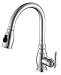 Kraus KPF-2150 Single Lever Pull Out Kitchen Faucet, Stainless Steel