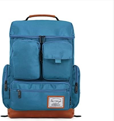 Blue Style Unisex Fashion Casual School Travel Laptop Backpack Rucksack Daypack Tablet Bags