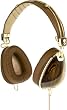 Skullcandy x Roc Nation Aviator Mic'd Brown & Gold Headphones