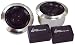 One Pair Titanium Tweeter w/Aluminum Housings