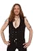 Lip Service Industrial Vice Mens Vest with Chains Rocker Vest