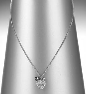 Autograph Mini Cluster Heart Pendant Necklace MADE WITH SWAROVSKI® ELEMENTS