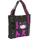Loungefly Hello Kitty Punk Kitty Tote (Black)