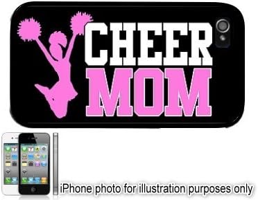 Cheerleader Cheer MOM Style #2 Apple iPhone 4 4S Case Cover Skin Black