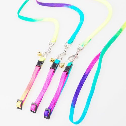 Ypet Dog Colorful Nylon Collar Leash