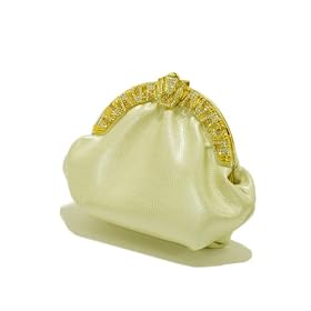 Swarovski Crystal - Pearl Leather Evening Bag