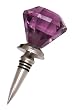 Amethyst Door Knob Bottle Stopper