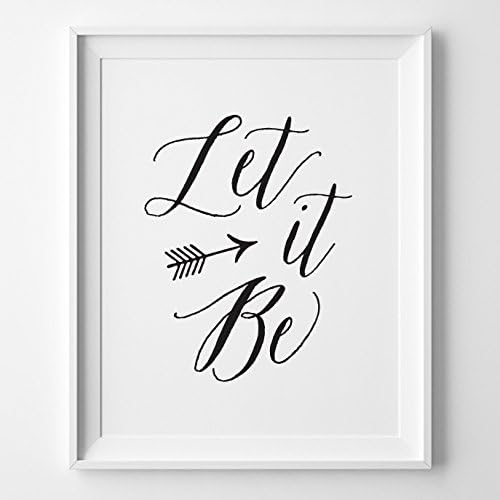5x7, 8x10, 11x14 > Let It Be Print