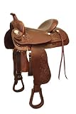 Tahoe Western Trail Saddle - Floral Design