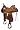 Tahoe Western Trail Saddle - Floral Design