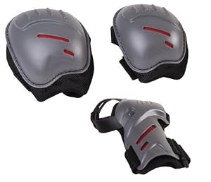 Hudora 83162 - Biomechanisches Protektorenset joey für Kinder, Größe: M