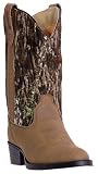 Kid's Laredo Comfort Round Toe Leather Western Boots