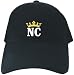 CAPS BLACK EMBROIDERY  NORTH CAROLINA KING POSTAL CODE 