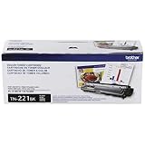 Brother Printer TN221BK Standard Yield Black Toner Cartridge