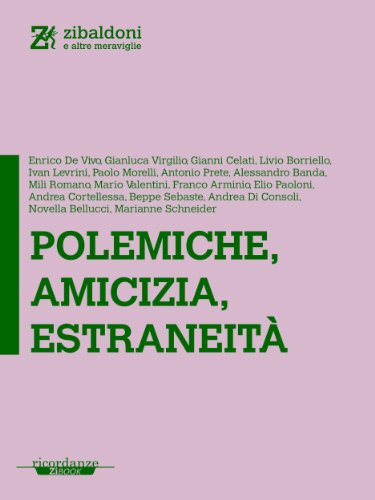 Polemiche, amicizia, estraneità (Italian Edition)