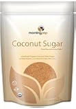 Morning Pep Coconut Palm Sugar USDA Certified Organic Gluten Free Non GMO Certified Kosher Large Bag, 6 lb (96 oz)