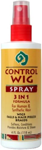 African Essence Control Wig Spray 4 oz. (Pack of 6)
