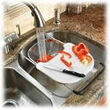 Review Polder  / Polder Expandable Sink Strainer with Cutting Board