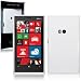 Nokia Lumia 920 TPU Gel Skin Case / Cover - Solid White