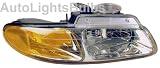 1996-1997 / 96-97 Chrysler Town & Country Headlight Assembly // 1996-1999 (1997 1998) / 96-99 (97 98) Dodge Caravan Headlight Assembly // 1996-1999 (1997 1998) / 96-99 (97 98) Plymouth Voyager Headlight Assembly Passenger Side - DOT Certified