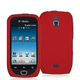 Electromaster(TM) Brand - Red Silicone Rubber Gel Soft Skin Case Cover New  ....