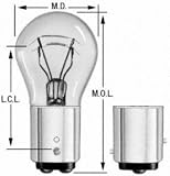 Wagner 1157 S-8 Bulb 1 Signal/Stop - Pack of 10