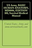 US Army, BASIC HUMAN ANATOMY, MD0006, EDITION 100, Survival Medical Manual