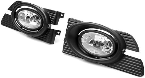 Ships From USA Clear Bumper Fog Light Drving Lamps + Wiring Switch For 2001-2002 Honda Accord 4DR Sedan