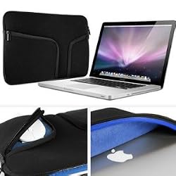 Neoprene Sleeve Case Cover for 13 Inch Apple MacBook Pro, Macbook Air and Most 13" Notebook