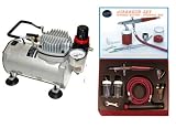 Paasche VL AIRBRUSH SET w/Air Brush Compressor-T-Shirt
