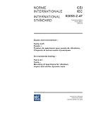 IEC 60068-2-47 Ed. 3.0 b:2005, Environmental testing - Part 2-47: Test - Mounting of specimens for vibration, impact and similar dynamic tests