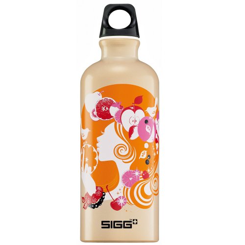Sigg Fruit Harvest Water Bottle beige/gold OS -Kids