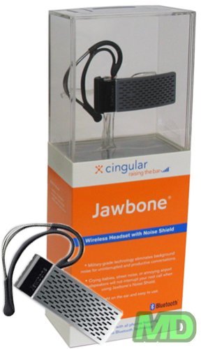 Aliph Jawbone Bluetooth Headset  Grey