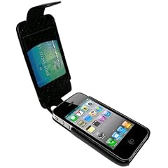 Piel Frama Ledertasche f�r Apple iPhone 4 Magnet schwarz