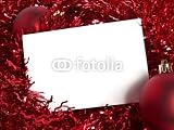 Wallmonkeys Peel and Stick Wall Decals - Biglietto Di Auguri Natalizio - 18W x 13H Removable Graphic