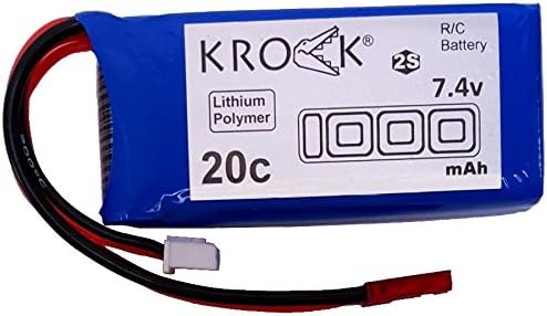 KROCK® 7.4v 1000mah 20c Li-po RC Battery