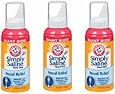 Arm & Hammer Simply Saline Nasal Mist Giant Size: 3 Packs of 4.25 Oz - Sms