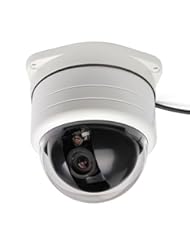 Photography: SC2000 700TVL Outdoor PTZ Dome Camera 3X Zoom Sony Super HAD CCD, 360 degree Pan, 90 degree Tilt, White Color - SC2000