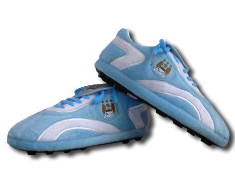 Sloffie slippers Manchester City size 8-10