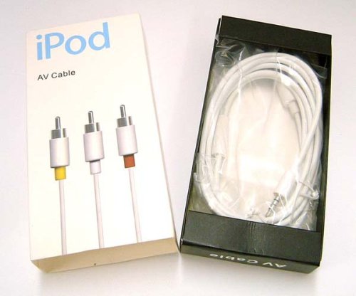 AV Cable for iPod Video.photo