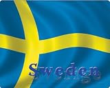 Sweden Flag Mouse Pad