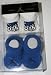 Nike Jordan Jumpman23 2 pair Baby Booties Size 0-6 Months Blue, White