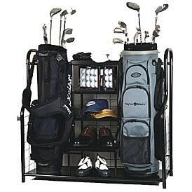 Confidence Golf Bag ORGANIZER - Ideal for the garage