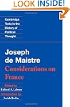 Maistre: Considerations on France