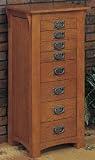 Image of Cheap Buy US CALIFORNIA ARTS CRAFTS MISSION STICKLEY STYLE JEWELRY ARMOIRE Best Deals US, UNKNOWN